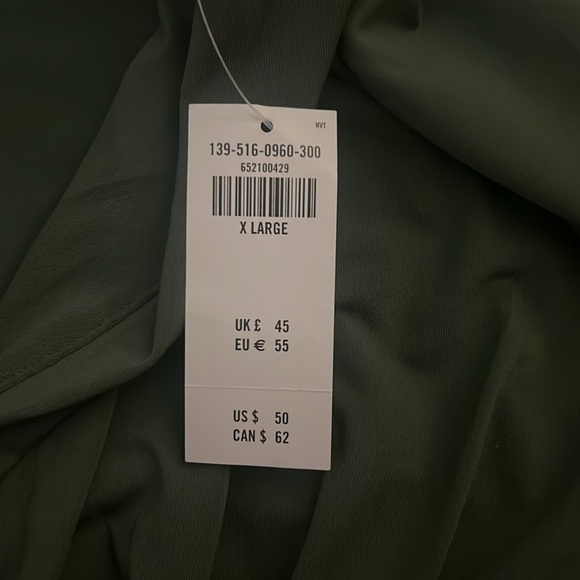 A&F Green Low Cut Body Suit - XL - Tags On - Never Worn - Picture 4 of 4